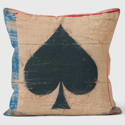 Spades Playing Cards - Martin Wiscombe Cushion