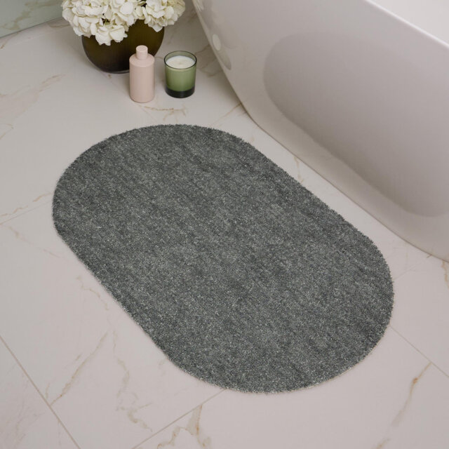 My Mat Soft Bathroom Oval bath mat