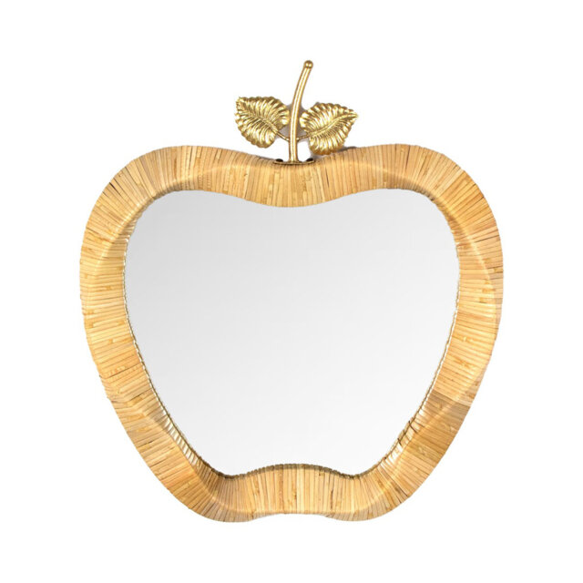 Ashbourne Glass And Wood Rectangle Mirror