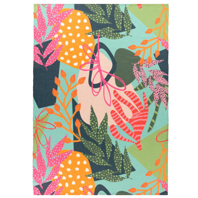 Coralina Floral 120cm X 170cm Multicolour Indoor / Outdoor Area Rug