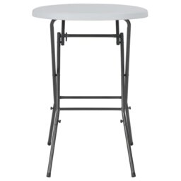 Franko Round Outdoor Bar Table - 80 cm W 80 cm D