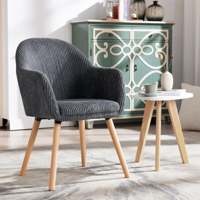 Osuna 49cm H Polyester Blend Upholstered Full Back Armchair
