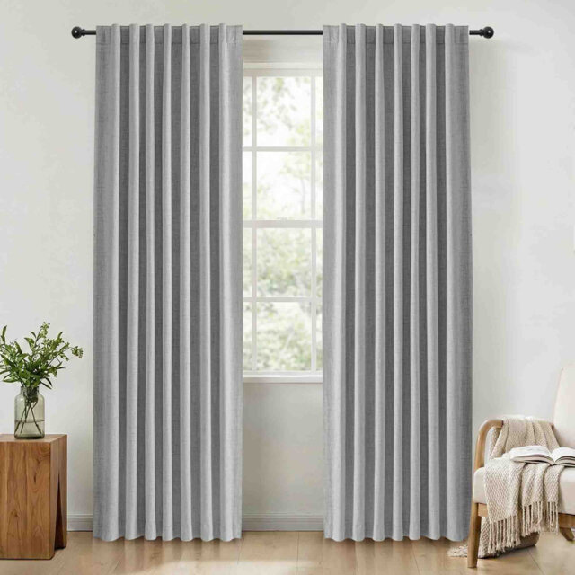 Polyester Blackout Curtain Pair (Set of 2)
