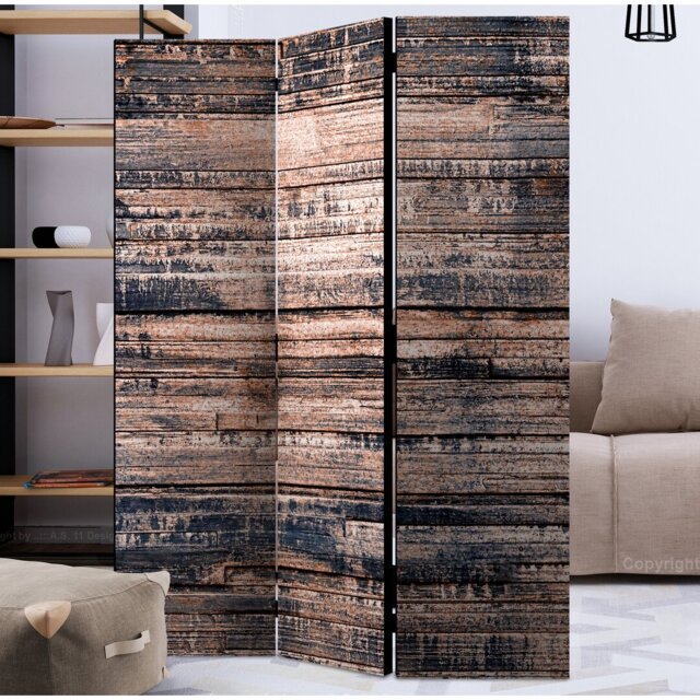 Klag 172cm H Solid Wood Folding Room Divider
