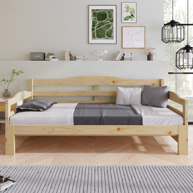 Lassen Solid Wood Daybed with Trundle