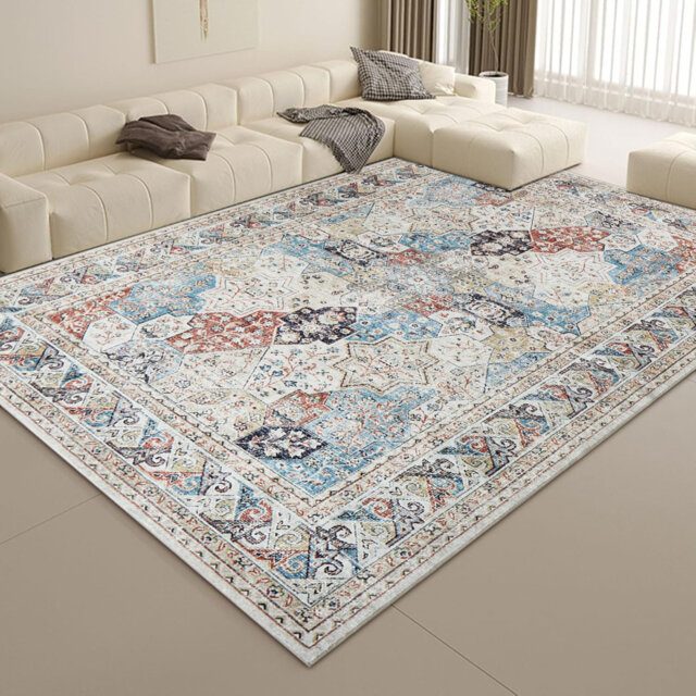 Aspire Homeware Vintage Geometric Area Rug