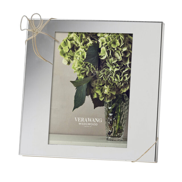 Wedgewood, Vera Wang Love Knots - Silver Picture Frame