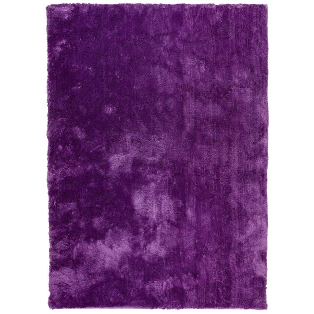 Augusta Crash Tufted Purple Rug