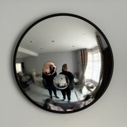 Aluminium Round Mirror