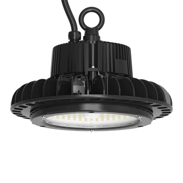 Alizaye UFO LED Highbay, 100W, 14000Lm, 5yrs warranty, 4200K, Samsung LED and LIFUD Driver, 1-10V Dimmable