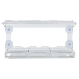 Silkleaf Wood Hanging Tray Bird Feeder