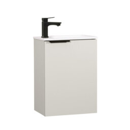 Single Bathroom Vanity with Resin Basin