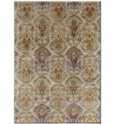 Geometric Hand Knotted Area Rug