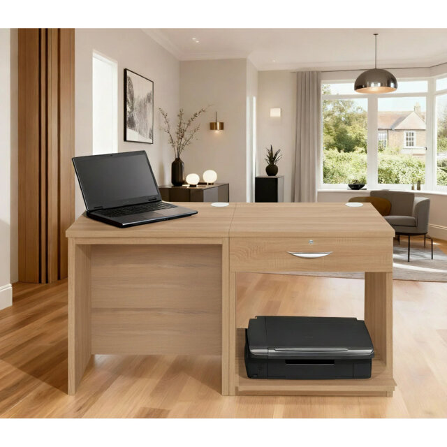 Walshaw Solid Wood Base Writing Desk
