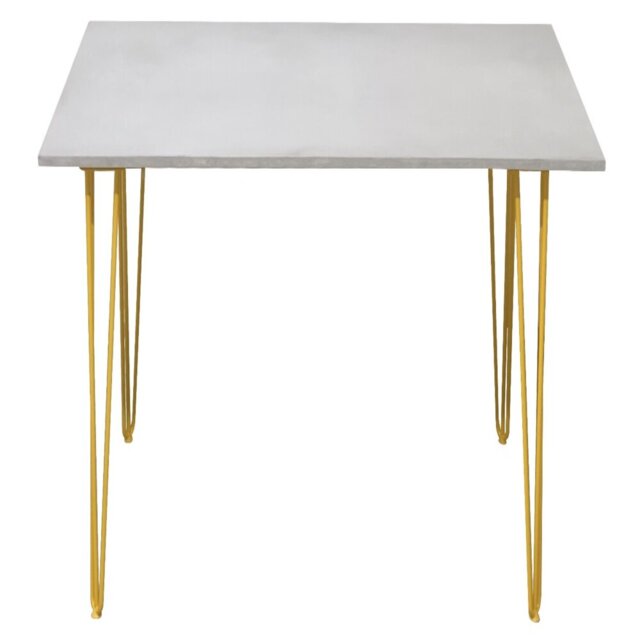 Frese Metal Base Dining Table