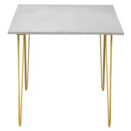 Frese Metal Base Dining Table