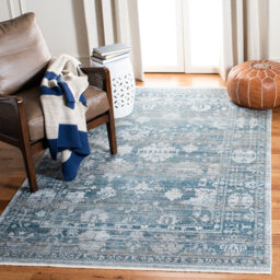 Maupin Looped Blue Rug
