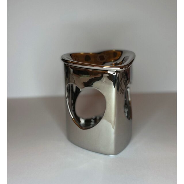 Unscented Designer Candle with Ceramic Holder