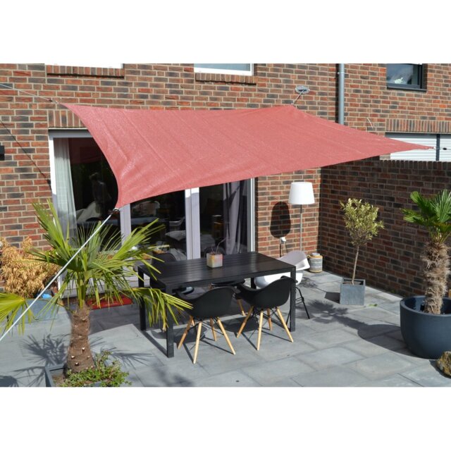 Concave Sun Shade Anthracite 300 x 250cm