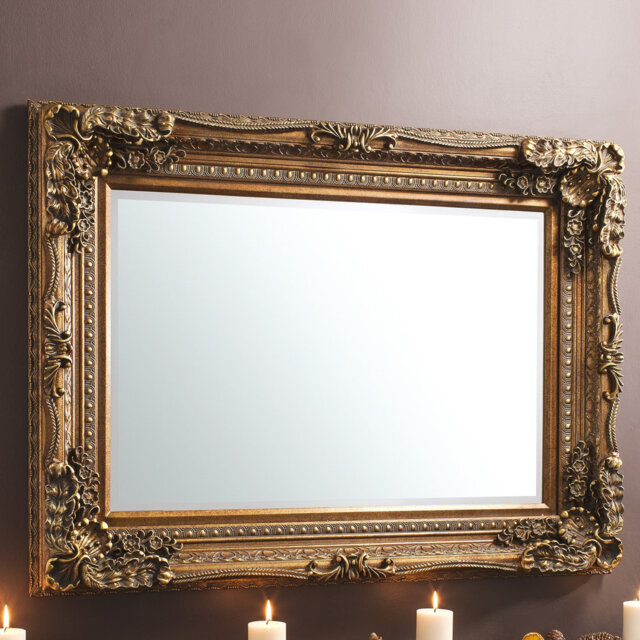 Lapeer Wood Flat Mirror
