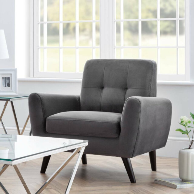 Euphemia Velvet Armchair