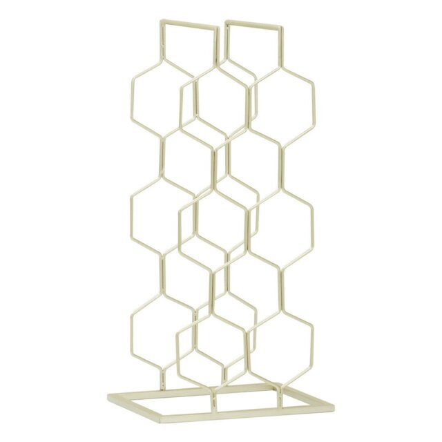 GrangeoverSands Tabletop Wine Bottle Rack in Golden