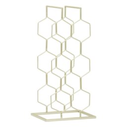GrangeoverSands Tabletop Wine Bottle Rack in Golden