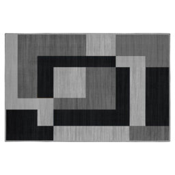 Oriental Machine Tufted Shag Area Rug