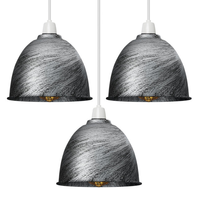 12cm H Metal Drum Lamp Shade ( Screw On )