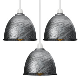 12cm H Metal Drum Lamp Shade ( Screw On )