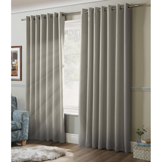 Bigham Blackout Eyelet Curtains