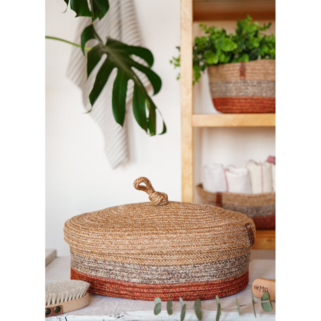 The Mia UK Jute / Sisal General Basket