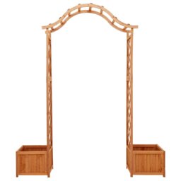 Marlow Home Co. Garden Pergola With Planter Solid Fir Wood