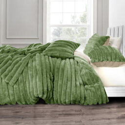 Polyester Solid Colour Duvet Cover Set