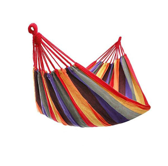 Cotton Hammock Portable for Outdoor Camping Garden