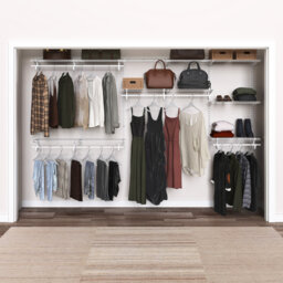Adjustable ShelfTrack 3m Wide Closet System