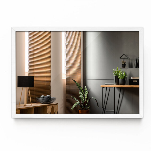 Gullu Glass Flat Wall Mirror