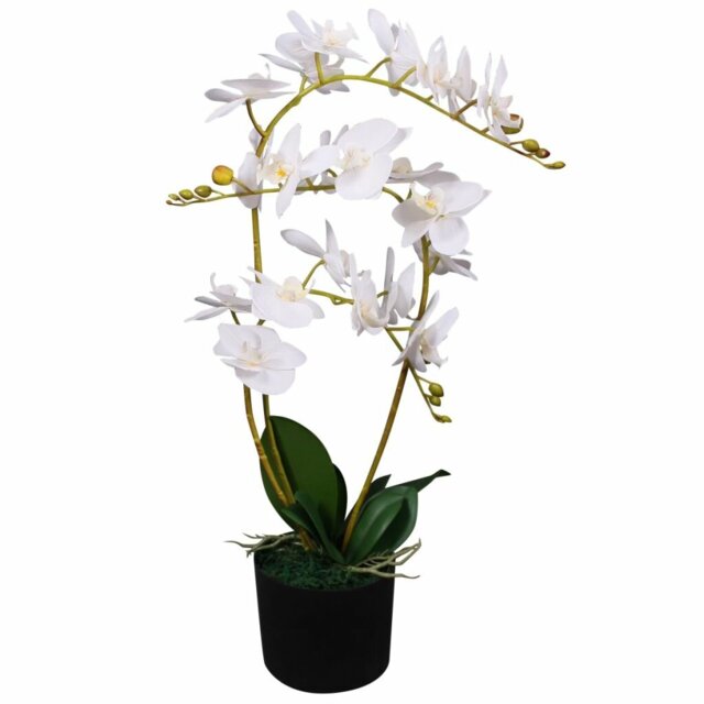 65cm Artificial Flowering Plant in Pot