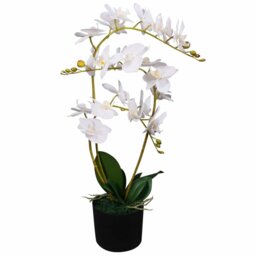 65cm Artificial Flowering Plant in Pot
