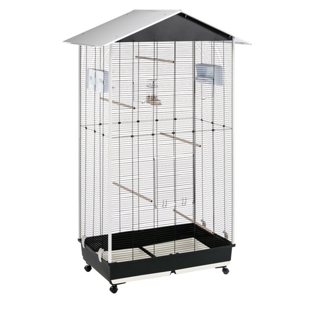165.5cm Floor Bird Cage with Wheels