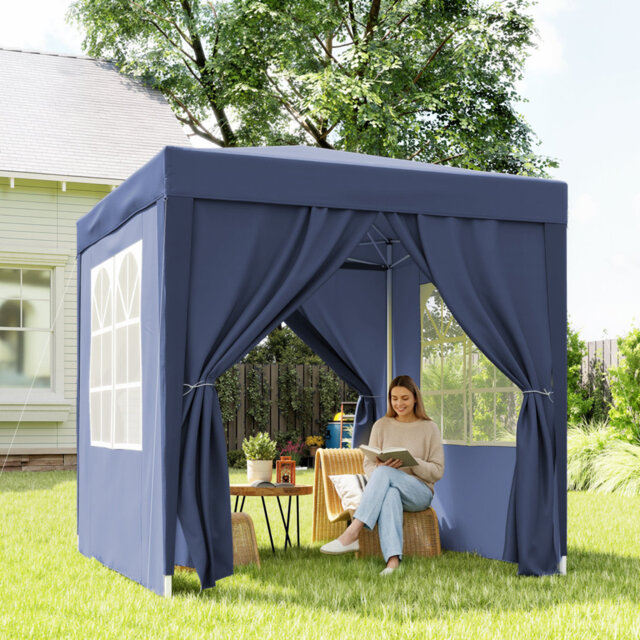 2m x 2m Steel Pop-Up Gazebo