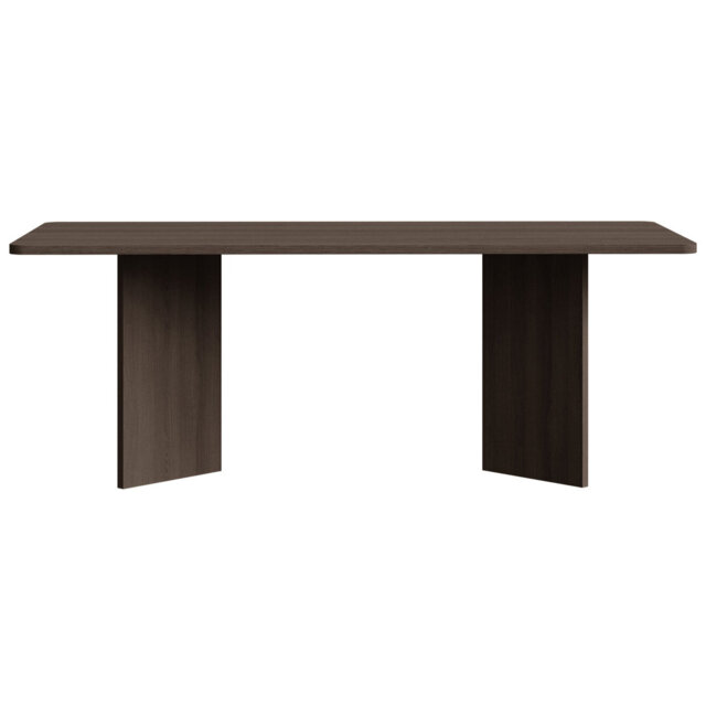 Qubeo Dining Table 204 x 90 cm Prestige Bronze Ash