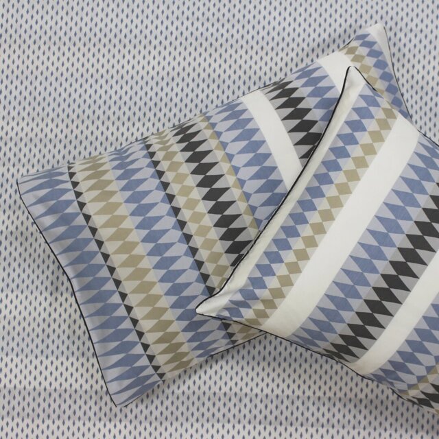 Northbrook Geometric 100% Cotton Housewife Pillowcase