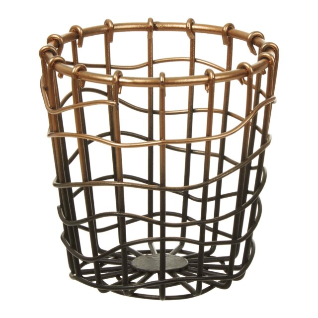 Inbox Zero Larrison Mesh Decorative Basket