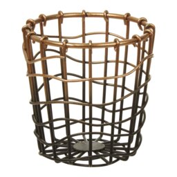 Inbox Zero Larrison Mesh Decorative Basket