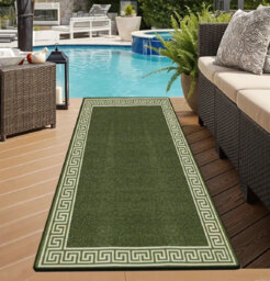 Geometric Indoor / Outdoor Area Rug