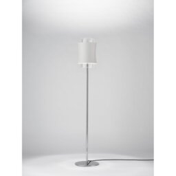 Fez 140cm Chrome Traditional Floor Lamp