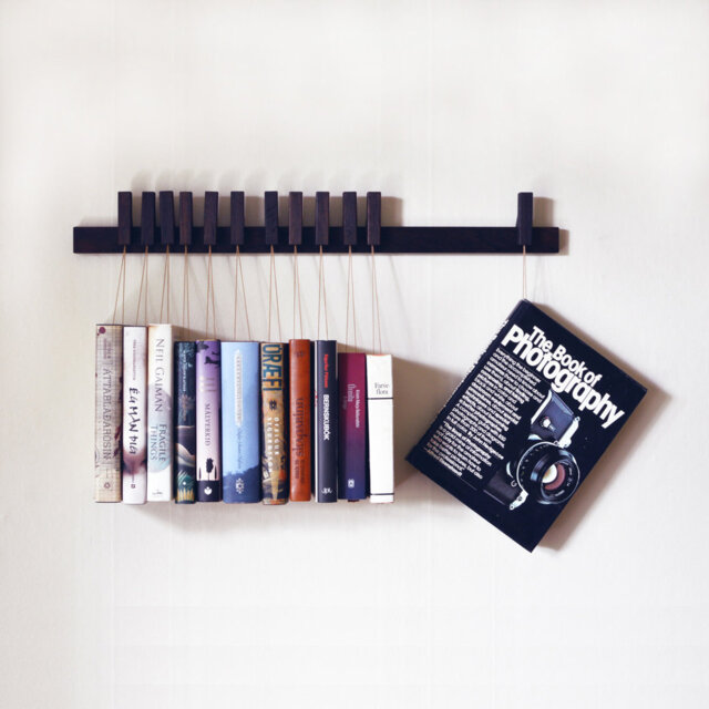 Hans Solid Wood Magazine Rack