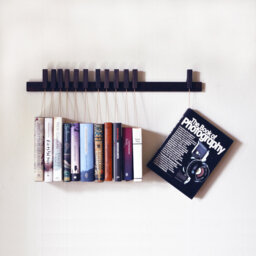 Hans Solid Wood Magazine Rack