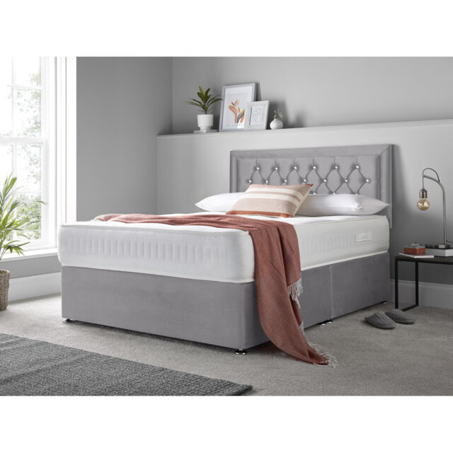 Macungie Upholstered Bed with Mattress